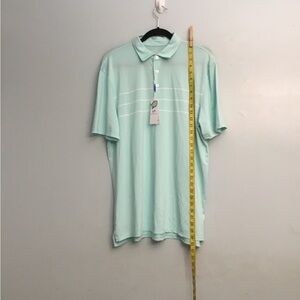 Southern Tide Aqua Polo Shirt